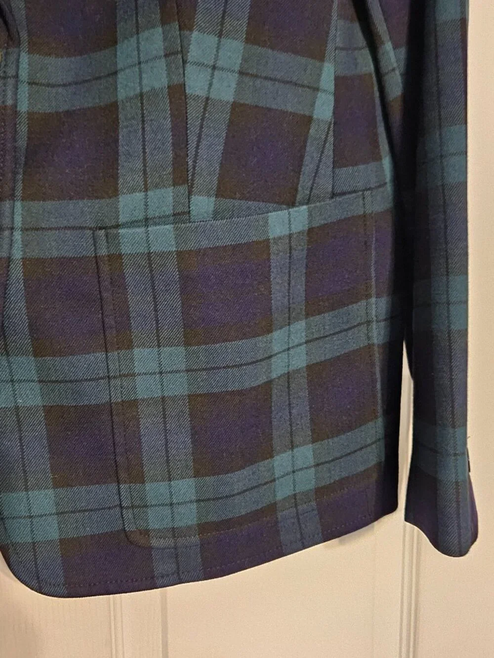 Tommy Hilfiger Plaid Blazer Size 16